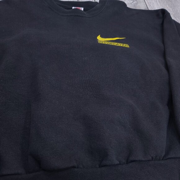 Nike Sweatshirt Mens Large Intimidation Reggie White Packers Crewneck 90s Vtg - Picture 4 of 7